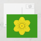 Carte Postale Daffodique héraldique (Devant / Derrière)