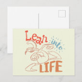 Carte Postale DAFFY DUCK™ | Se pencher sur la vie (Devant / Derrière)