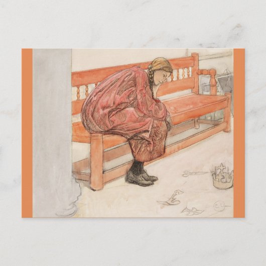 Carte Postale Dagmar et la Couronne du papier (Devant)