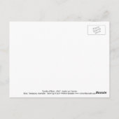 Carte postale d'agneau (Dos)