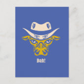 Carte Postale Dah ! (Devant)