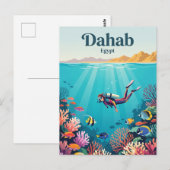 Carte Postale Dahab Égypte (Devant / Derrière)