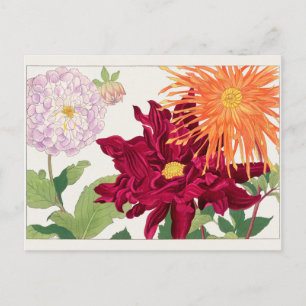 Carte Postale Dahlia par Tanigami Konan