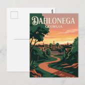 Carte Postale Dahlonega États-Unis (Devant / Derrière)