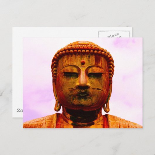 Carte Postale Daibutsu (Devant / Derrière)