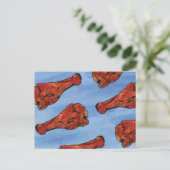 Carte postale d'aile de poulet (Debout devant)