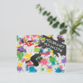 Carte Postale Daimon splash (Debout devant)