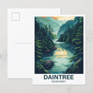 Carte Postale Daintree Rainforest Queensland Australie Voyage