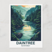 Carte Postale Daintree Rainforest Queensland Australie Voyage (Devant)