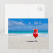 Carte Postale Daiquiri aux fraises (Devant / Derrière)
