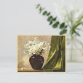 Carte Postale Daisées dans un vase, Paul Fisher (Debout devant)