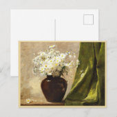 Carte Postale Daisées dans un vase, Paul Fisher (Devant / Derrière)