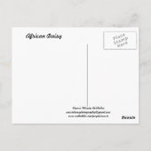 Carte postale Daisy (Dos)