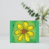 CARTE POSTALE DAISY ART POSTCARD (Debout devant)