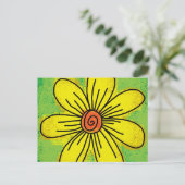 CARTE POSTALE DAISY ART POSTCARD (Debout devant)