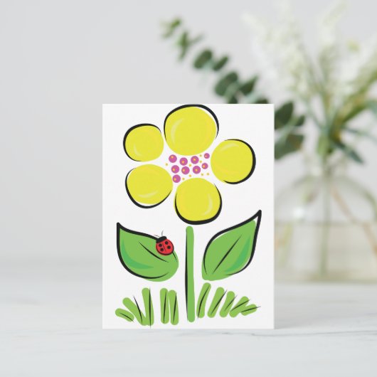 Carte Postale Daisy Bug (Debout devant)