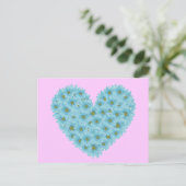 Carte Postale Daisy Heart (Debout devant)