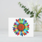 Carte Postale Daisy multicolore (Debout devant)