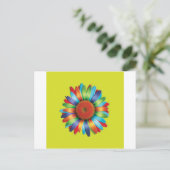 Carte Postale Daisy multicolore (Debout devant)