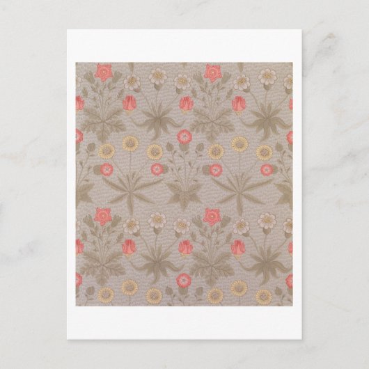 Carte Postale 'Daisy', the first wallpaper designed par William  (Devant)