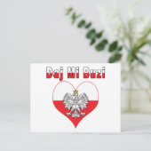 Carte Postale Daj Mi Buzi Eagle Heart (Debout devant)