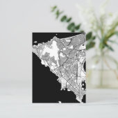 Carte Postale Dakar Senegal Map (Debout devant)