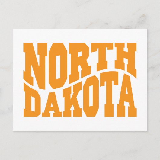 Carte Postale Dakota du Nord (Devant)