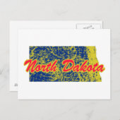 Carte Postale Dakota du Nord (Devant / Derrière)