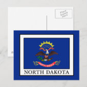 Carte Postale Dakota du Nord (Devant / Derrière)