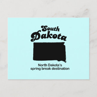 Carte Postale Dakota du Sud - Les vacances de printemps du Dakot