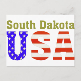 Carte Postale Dakota du Sud USA !