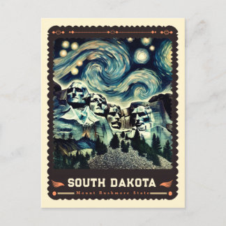 Carte Postale Dakota du sud | Vincent Van Gogh inspiré