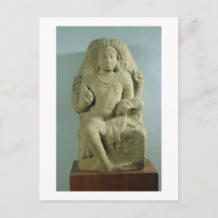Carte Postale Dakshinamurti, Tamil Nadu, dynastie Pallava (grani