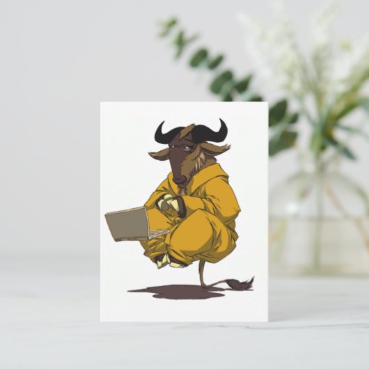Carte Postale Dalaï Gnu (Debout devant)