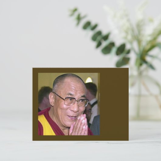 Carte Postale Dalaï Lama (Debout devant)