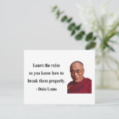 Carte Postale dalai lama quote 2b (Debout devant)