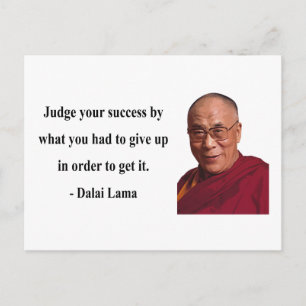 Carte Postale dalai lama quote 7b