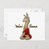 Carte Postale Dalaï Llama (Devant / Derrière)