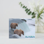 Carte postale d'Alaska (Debout devant)