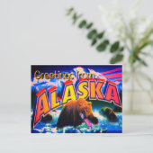 Carte postale d'Alaska (Debout devant)