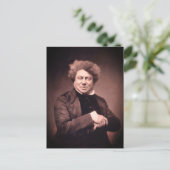 Carte postale d'Alexandre Dumas (Debout devant)