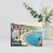 Carte Postale Dalian, Chine (Debout devant)