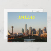 CARTE POSTALE DALLAS (Devant / Derrière)