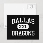 Carte Postale Dallas - Dragons - Lycée - Dallas Oregon (Devant / Derrière)