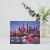 Carte Postale Dallas États-Unis (Debout devant)
