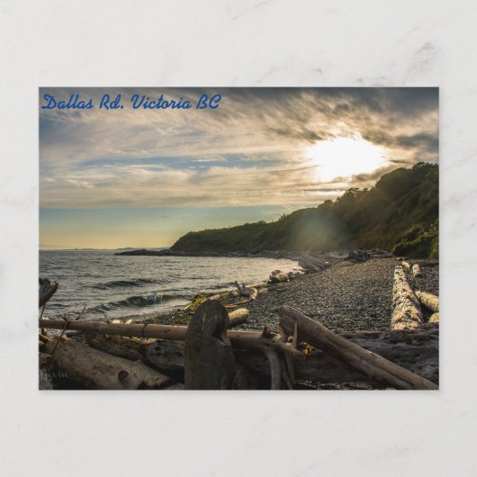 Carte postale Dallas Rd Victoria BC (Devant)