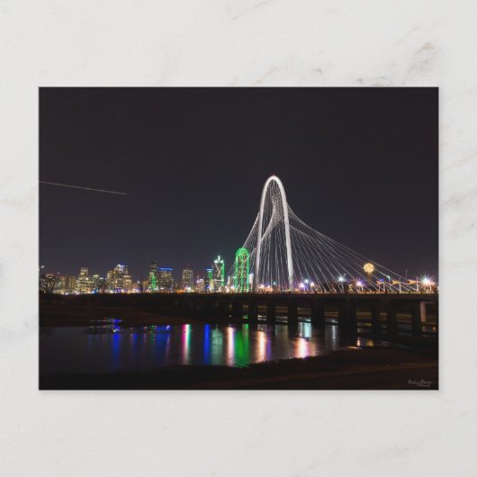 Carte Postale Dallas Skyline Hunt (Devant)
