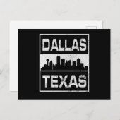 Carte Postale Dallas Texas (Devant / Derrière)