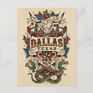 Carte Postale Dallas Texas