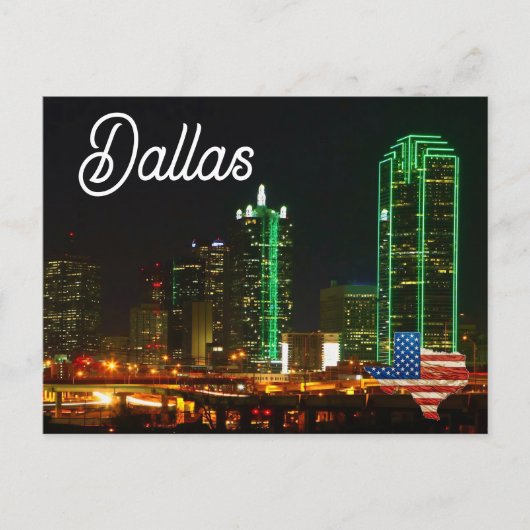 Carte Postale Dallas Texas (Devant)